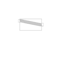 Universal Muffler 2.5" Offset/Centre - 10" x 4" x 14" Long OVAL - Megaflow