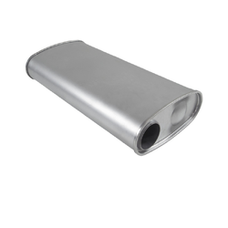Universal Muffler 2.5" Offset/Centre  -10" x 4.5" x 20" Long OVAL - Triflow