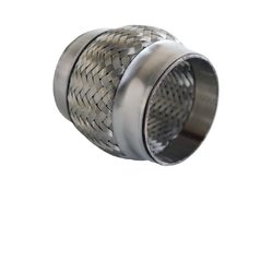 Flexible Bellow 3" (76mm) x 4" Long DOUBLE BRAIDED