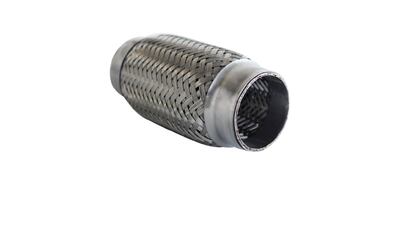 Flexible Bellow 1.75" (44mm) x 6" Long DOUBLE BRAIDED