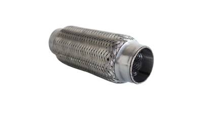 Flexible Bellow 1.75" (44mm) x 8" Long DOUBLE BRAIDED