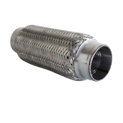 Flexible Bellow 1.75" (44mm) x 8" Long DOUBLE BRAIDED