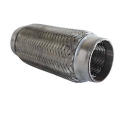 Flexible Bellow 2.25" (57mm) x 8" Long DOUBLE BRAIDED