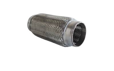 Flexible Bellow 2.5" (63mm) x 8" Long DOUBLE BRAIDED