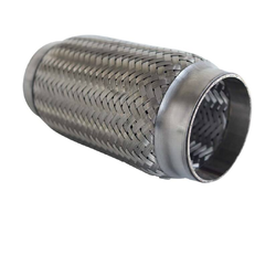 Flexible Bellow 3" (76mm) x 8" Long DOUBLE BRAIDED