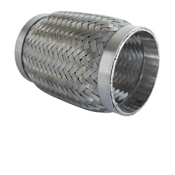 Flexible Bellow 4" (101mm) x 8" Long DOUBLE BRAIDED