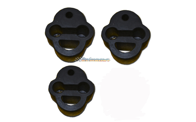 FORD FAIRLANE NF NL 6CYL V8 EXHAUST HANGER RUBBER MOUNTS KIT