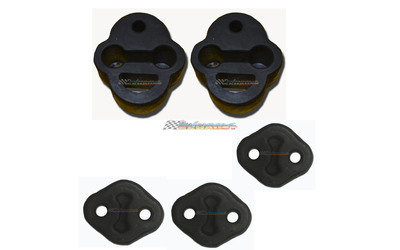 FORD FALCON BA BF 6CYL XT XR6 & TURBO SEDAN EXHAUST HANGER RUBBER MOUNTS KIT