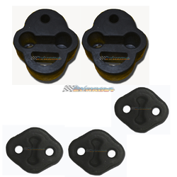 FORD FAIRLANE BA BF 6CYL EXHAUST HANGER RUBBER MOUNTS KIT