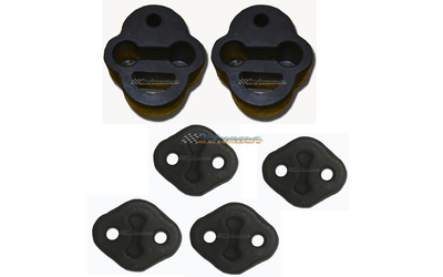 FORD FALCON BA BF V8 SEDAN UTE EXHAUST HANGER RUBBER MOUNTS KIT