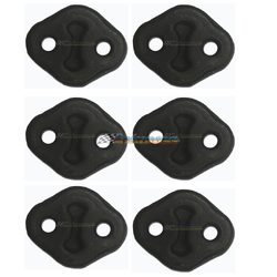 FORD FESTIVA WA HATCH EXHAUST HANGER RUBBER MOUNTS KIT