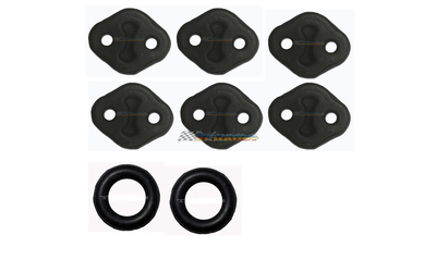 FORD METEOR GC SEDAN WAGON EXHAUST HANGER RUBBER MOUNTS KIT