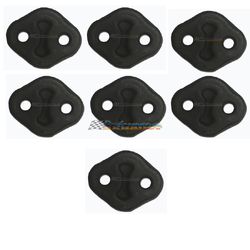 FORD LASER KF KH KJ KL SEDAN HATCH EXHAUST HANGER RUBBER MOUNTS KIT