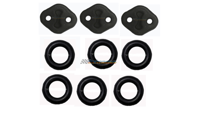 FORD TELSTAR AR AS SEDAN HATCH EXHAUST HANGER RUBBER MOUNTS KIT