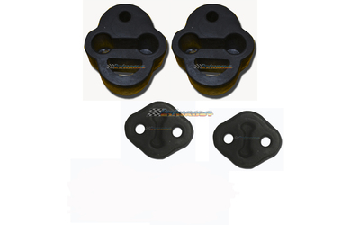 FORD TERRITORY SX SY 6CYL & TURBO EXHAUST HANGER RUBBER MOUNTS KIT