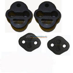 FORD TERRITORY SX SY 6CYL & TURBO EXHAUST HANGER RUBBER MOUNTS KIT
