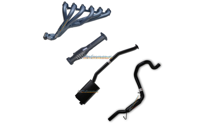 Ford Falcon EA EB ED EF EL AU 6cyl Sedan - Extractors, Cat & 2.5" Exhaust