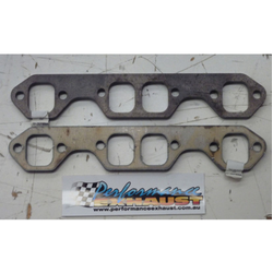 HOLDEN V8 253 308 EXHAUST MANIFOLD EXTRACTOR HEADER FLANGE PLATES MILD STEEL