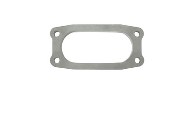 Exhaust Flange Plate OVAL - 3" Equivalent (92 x 44mm) - BHS 109 x 36mm