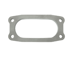 Exhaust Flange Plate OVAL - 3" Equivalent (92 x 44mm) - BHS 109 x 36mm