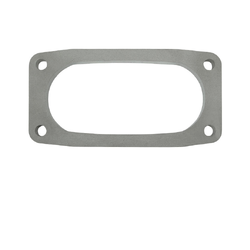 Exhaust Flange Plate OVAL - 3.5" Equivalent (112 x 52mm) - BHS 119 x 47mm