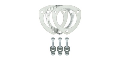 Exhaust Flange Plate KIT - 3" (76mm) 3 BOLT - BHS 86mm