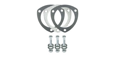 Exhaust Flange Plate KIT - 3.5" (89mm) 3 BOLT - BHS 97mm