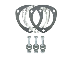 Exhaust Flange Plate KIT - 3.5" (89mm) 3 BOLT - BHS 97mm