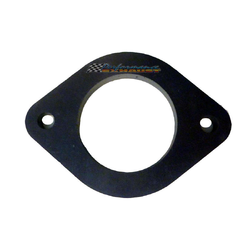 3" 76MM MILD STEEL 2 BOLT EXHAUST FLANGE PLATE 