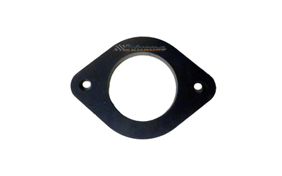 1.75" 44MM MILD STEEL 2 BOLT EXHAUST FLANGE PLATE 13/4 1 3/4