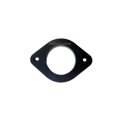 1.75" 44MM MILD STEEL 2 BOLT EXHAUST FLANGE PLATE 13/4 1 3/4