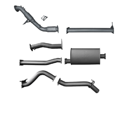 3" Turbo Back Exhaust - Ford Ranger PX2 & PX3 3.2L TD (2016-22)