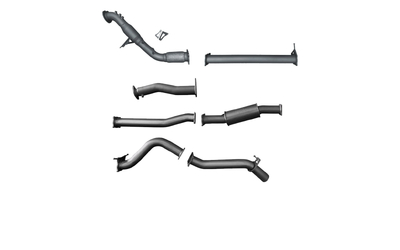 3" Turbo Back Exhaust - Ford Ranger PX2 & PX3 3.2L TD (2016-22)