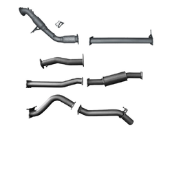 3" Turbo Back Exhaust - Ford Ranger PX2 & PX3 3.2L TD (2016-22)