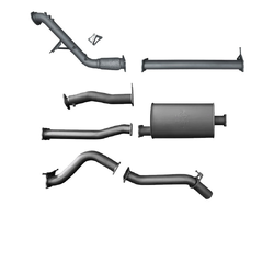 3" Turbo Back Exhaust - Ford Ranger PX2 & PX3 3.2L TD (2016-22)
