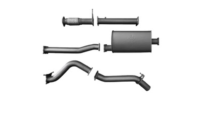 FORD RANGER PX 3 2018-ON 2.0LT TD REDBACK EXTREME 3" EXHAUST WITH MUFFLER 