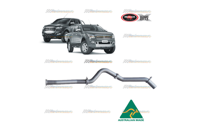 FORD RANGER PX 3 2018-ON 2.0LT TD REDBACK EXTREME 3" EXHAUST PIPE ONLY