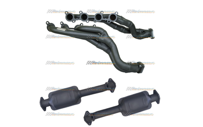 TOYOTA LANDCRUISER 100 SERIES 4.7 V8 PETROL GENIE HEADERS EXTRACTORS & CATS