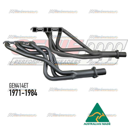 HOLDEN HQ HJ HX HZ WB 253 308 V8 AUTO TURBO G/BOX TUNED GENIE HEADERS EXTRACTORS