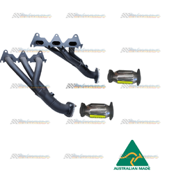 COMMODORE VE V6 3.6LT ALLOYTEC GENIE HEADERS EXTRACTORS & HIGH FLOW CATS