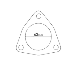 FLANGE GASKET - Holden Commodore VL 3.0L Turbo RB30ET (1986-1988)