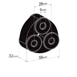 Exhaust Rubber Mount - Holden Rodeo RA 3.0L Ute (2003-2007)