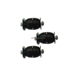 EXHAUST HANGER RUBBER MOUNT KIT 3 SETS FOR NISSAN PATROL GQ CAB CHASSIS / UTE 