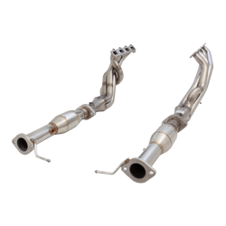 FORD FALCON BA BF V8 XR8 GT 5.4LT 4 VALVE XFORCE STAINLESS EXTRACTORS & CATS