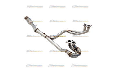 SUBARU IMPREZA 1994-2007 N/A STAINLESS EXTRACTORS & HIGH FLOW CAT 