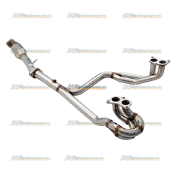 SUBARU IMPREZA 1994-2007 N/A STAINLESS EXTRACTORS & HIGH FLOW CAT 
