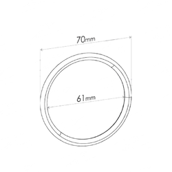 Gasket Flange to suit Honda Accord, Civic, Prelude , Nissan Infiniti, Maxima, Pathfinder, 200SX 