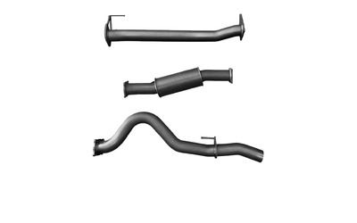 Holden Colorado RG 2.8L 2016> - REDBACK EXTREME 3" DPF Back Exhaust - Resonator