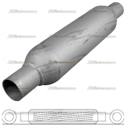 Universal Hotdog 2" - 12" Long x 3.5" ROUND - Louvered