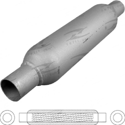 Universal Hotdog 1.5" - 15" Long x 3.5" ROUND - Louvered